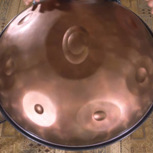 Adam Maalouf on Saraz C# minor Yu Shan Diao meditation series handpan