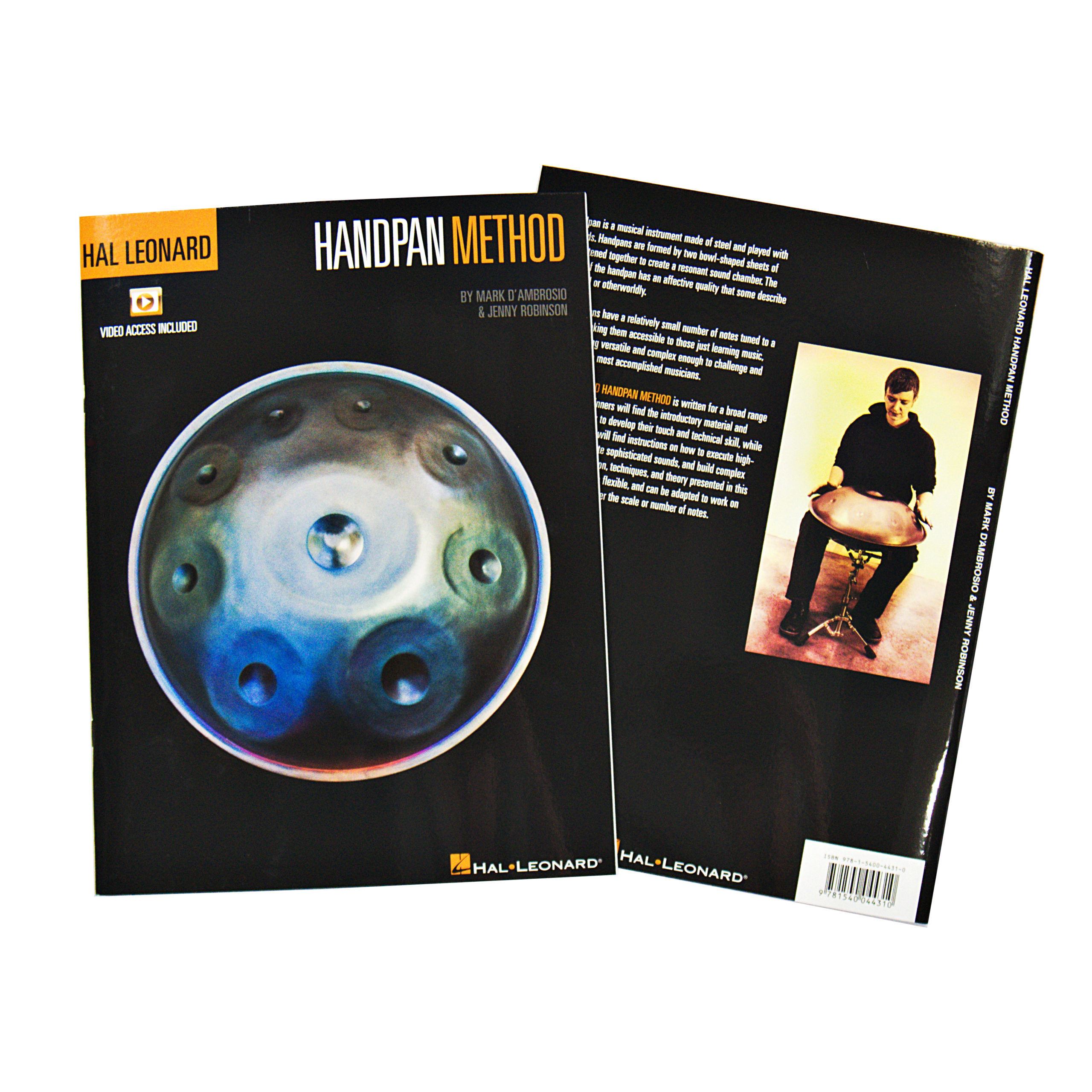 Hal Leonard Handpan Method Print Book Saraz Handpans