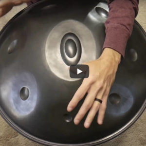 E harmonic minor handpan