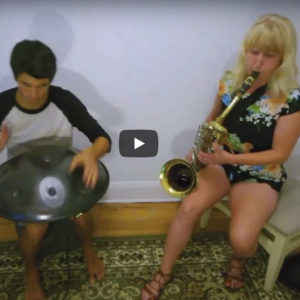 flyking in the sky - handpan and saxophone duo