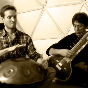 handpan and sitar