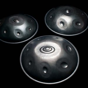 3 sizes of saraz handpan