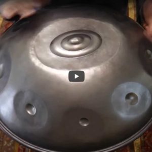 B dorian handpan video